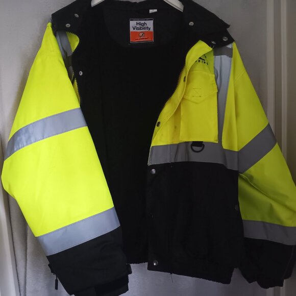 Amp Up Your Visibility! Heavy Weight Utility Coat by ML KISHIGO (est. 1971) - Picture 2 of 4